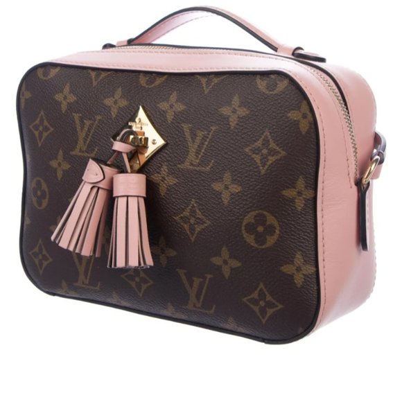 Louis Vuitton 2019 Monogram Saintonge Bag Pink and Brown - Picture 12 of 14